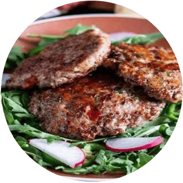 Chicken Chapli Kabob