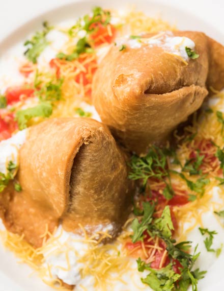 Samosa Chaat